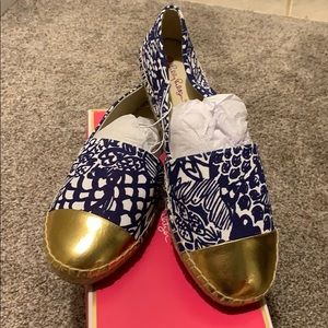 Lilly Pulitzer for Target Deep Cobalt Espadrilles